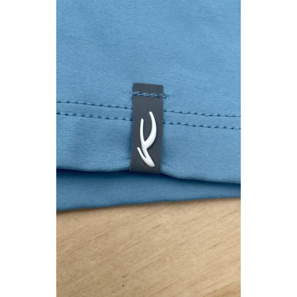 Kjus Golf Polo Shirt Men's Comfortable, Quality, Sweat Wicking Blue Sz. Large 52 - Picture 2 of 7